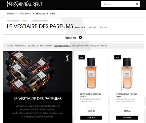 yves saint laurent website|yves saint laurent website uk.